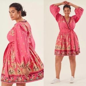 Anthropologie Raquel Embroidered Dress